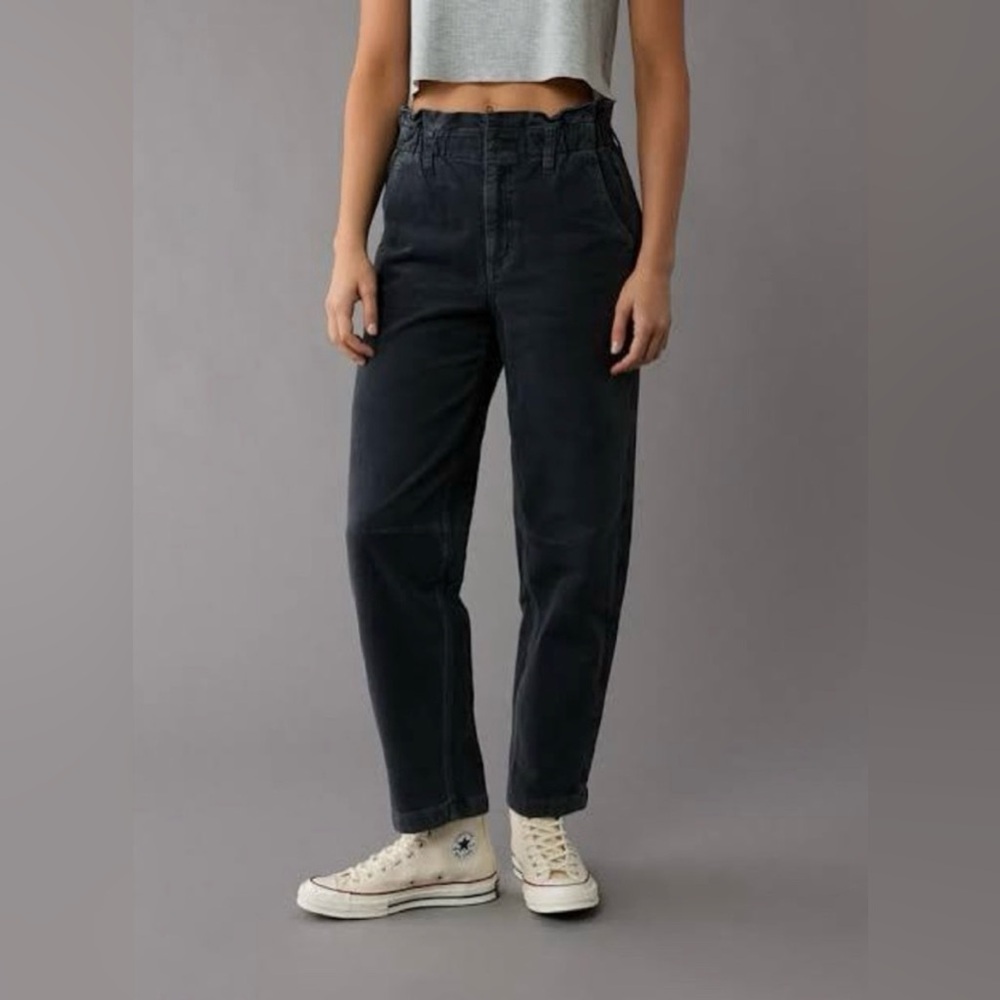 NWT AE American Eagle Corduroy Barrel Pants